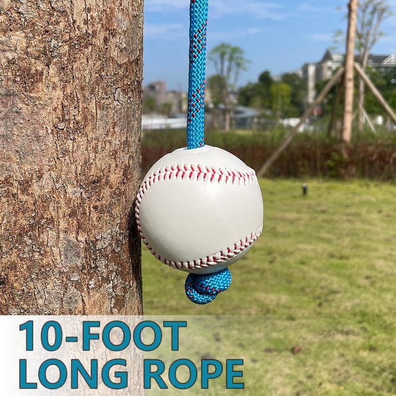 JUJINGYANG Baseball Softball Batting Swing Hitting Trainer Aid – Enhance Hitting Skills with Combined Tee and Front Toss for Easy Drills – Ideal for Improving Batting Precision - Image 4
